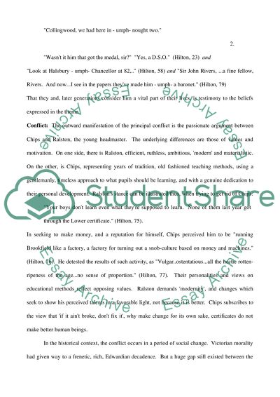 Goodbye Mr. Chips by James Hilton