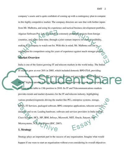Strategic Management of Technology