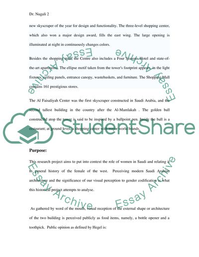 Architecture, Women and History in Saudi Arabia