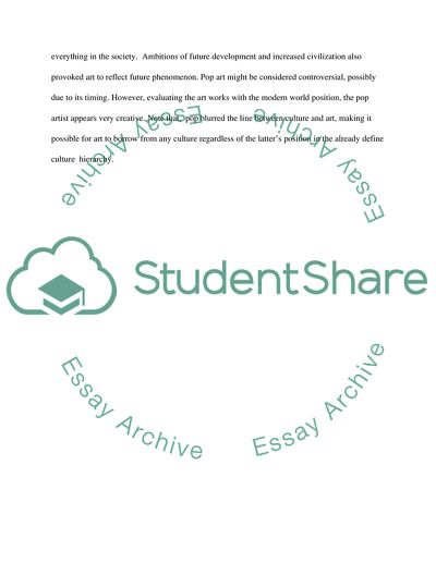 Pop Art and Controversial Art