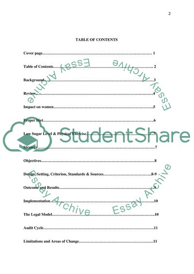 Population Based Intervention Plan on Polycystic Ovary Syndrome