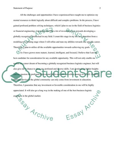 Love , Statement purpose