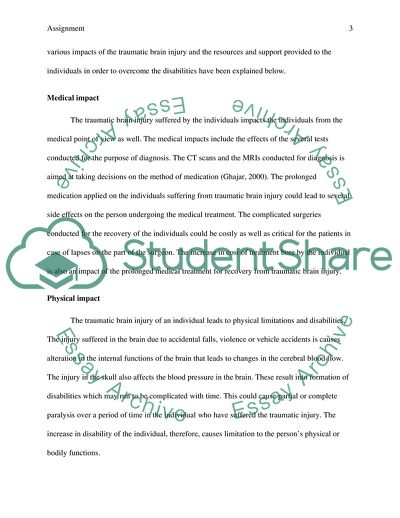 Traumatic Brain Injury