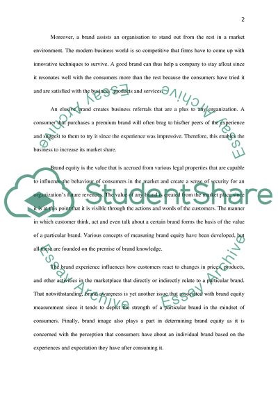 Discuss why the value of a brand is important and explain some of the issues associated with measuring brand equity