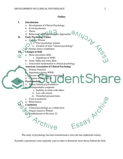 clinical psychology research ideas