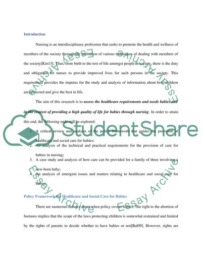 Healthcare for Newborn Babies