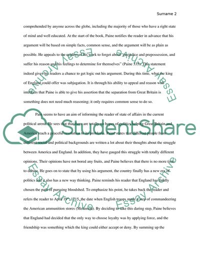 Common Sense by Thomas Paine