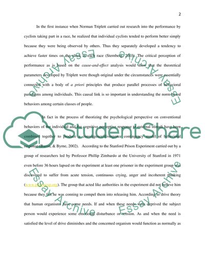 Social Psychology - Definition