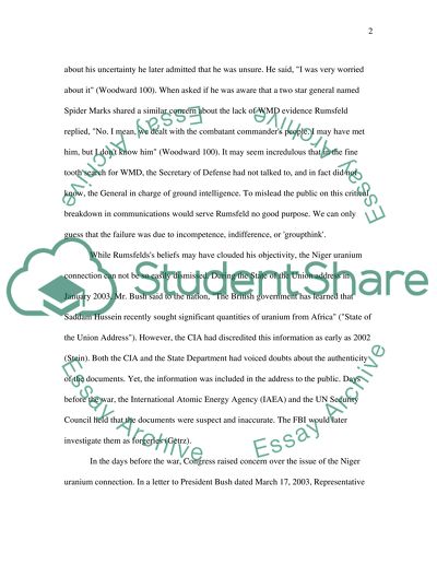 The Truth About Iraq May Be Elusive