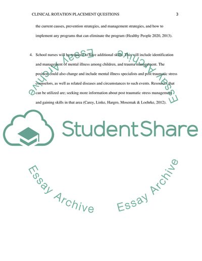 Pre-rotation assigment