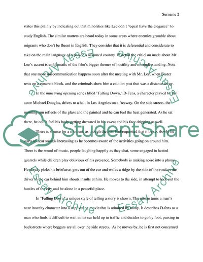 Falling Down Short Paper