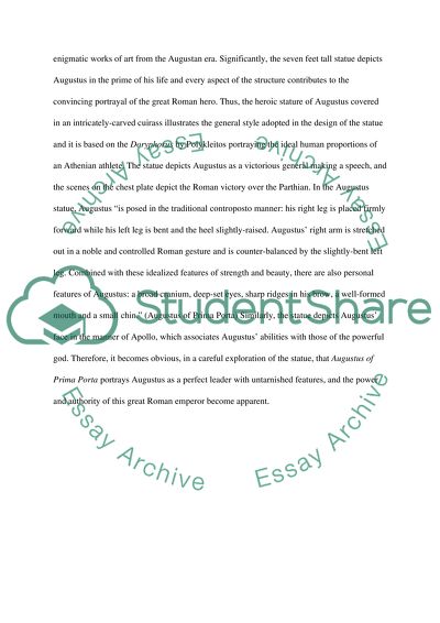 Essay on augustus image