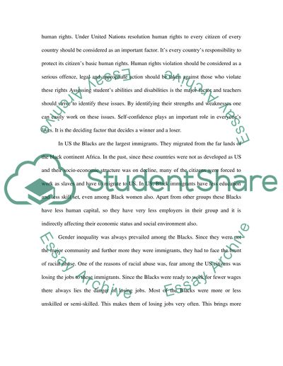 Racial Relations in the U.S