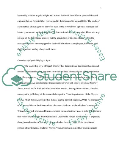 Leadership and Organisational Development Style