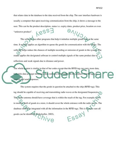 The Basic Concept behind RFID Technology