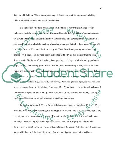 What is European football clubs rationale for investing in youth academies