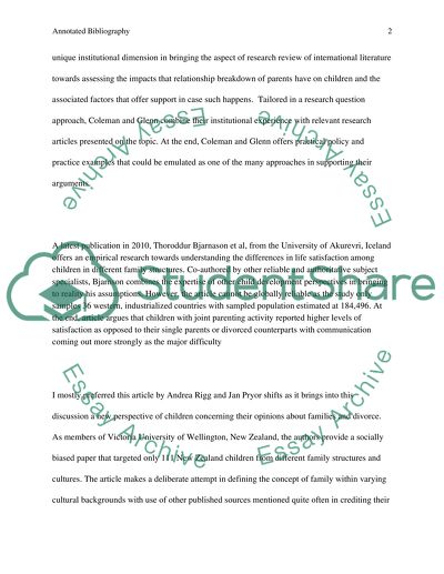 Childrens Involvement in Their Parents Divorce
