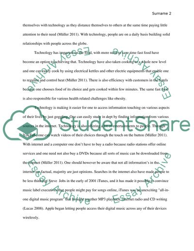 The role of technology