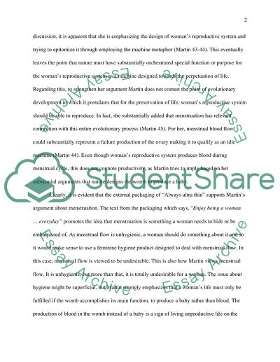 Gender: Menstruation Product Analysis