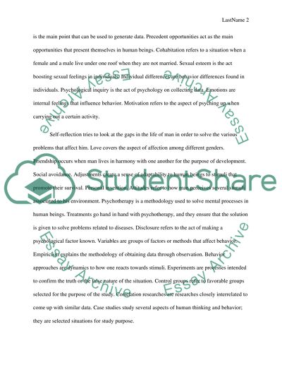 What psychology means to me