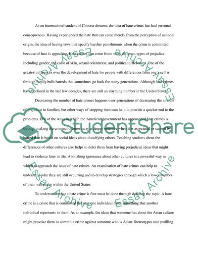 Crimes Against People Based on Ignorance