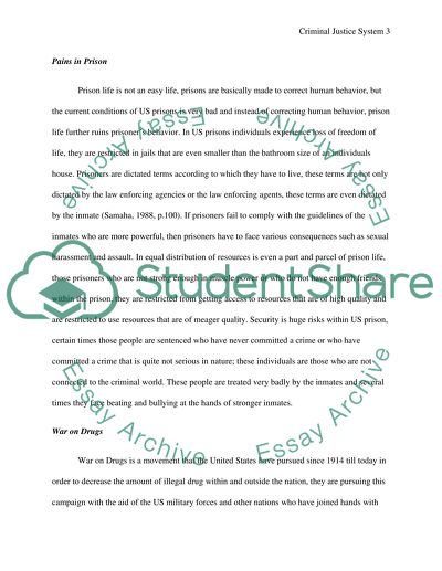 Criminal Justice System