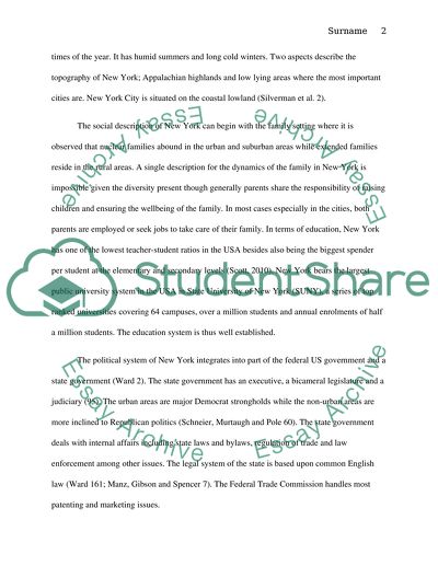 A Kuwaiti Investors Market Analysis of New York