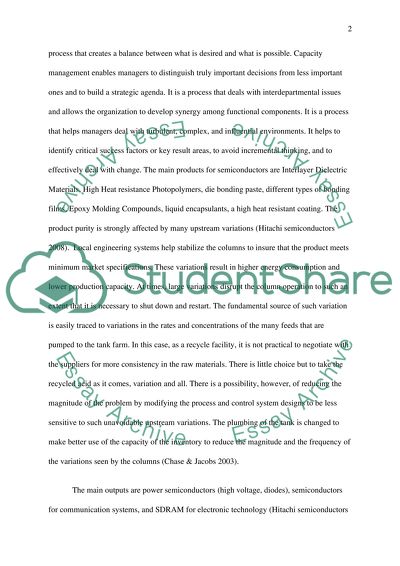 Operation Management and Decision Making