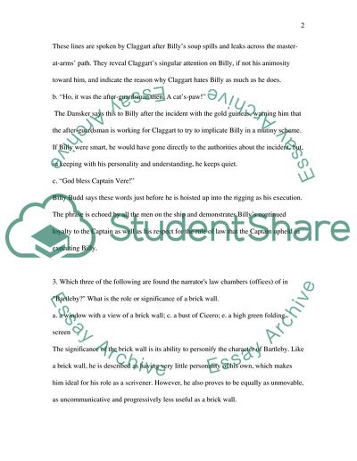 Herman Melvilles Billy Budd and Bartleby; Mark Twains Puddnhead Wilson and Those Extraordinary Twins