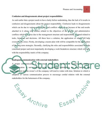 Project Pitfall Analysis