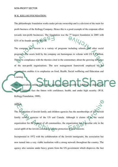 Nonprofit Assignment 2