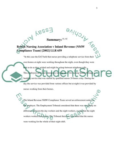 British Nursing Association v Inland Revenue