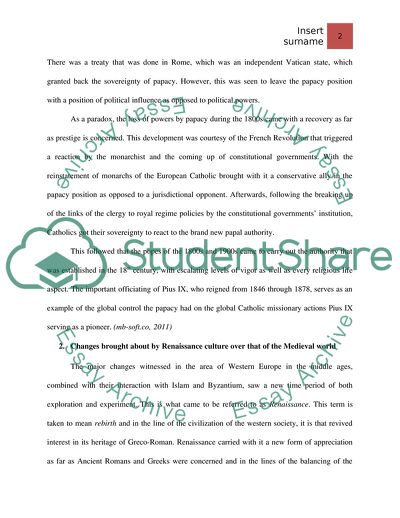 The Renaissance as a Beautiful Historical Period