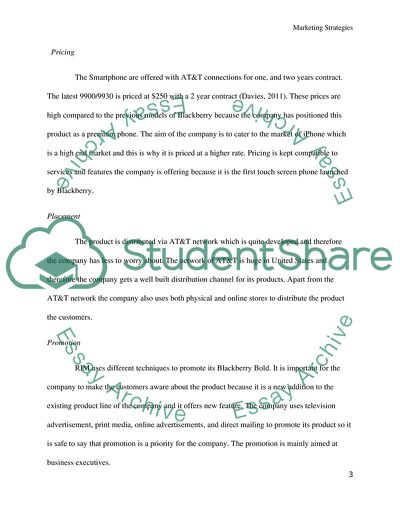 Marketing Strategies