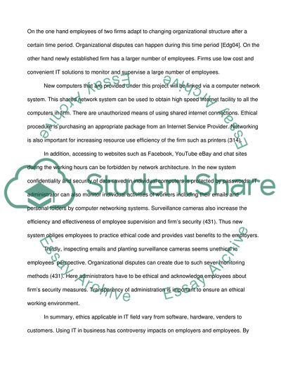 Identify the ethical issues within the field of Information Technology