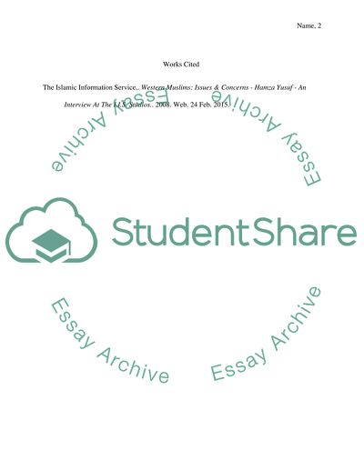 Western Muslims: Issues & Concerns