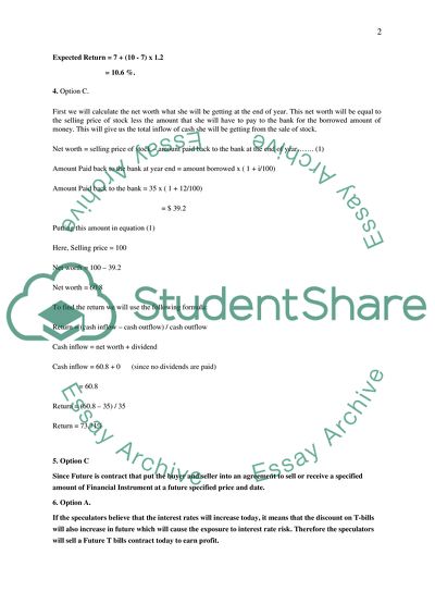 Managing Capital Markets and Finance