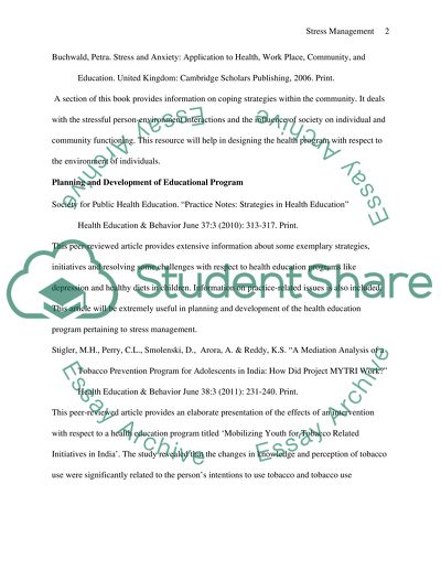 Coping with Stress - Model 3 SLP (Stress Management)