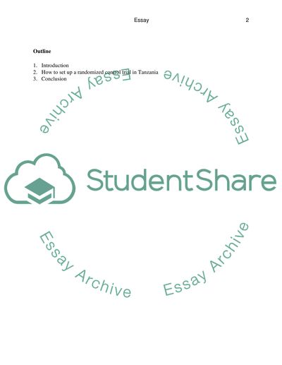 Tanzanie Experiment Paper