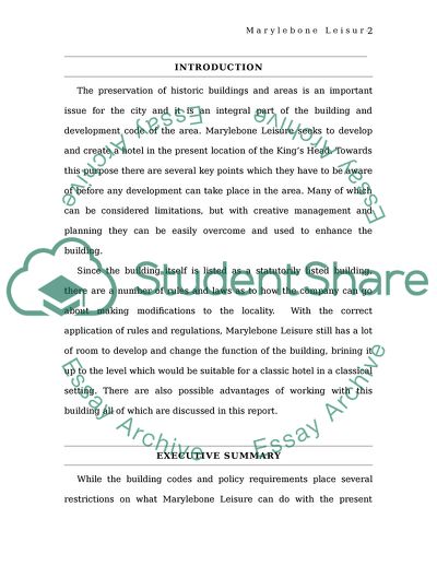 Recreating the Kings Head Hotel