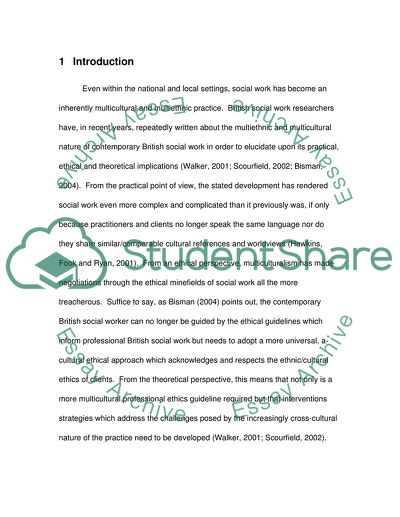 Cross Cultural Perspectives on Society