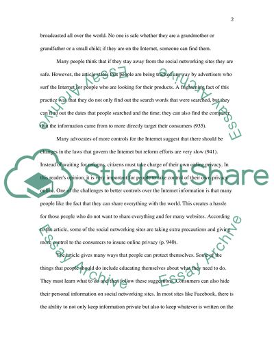 Importance of Online Privacy