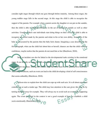 Emotional Control of a Child and Parents