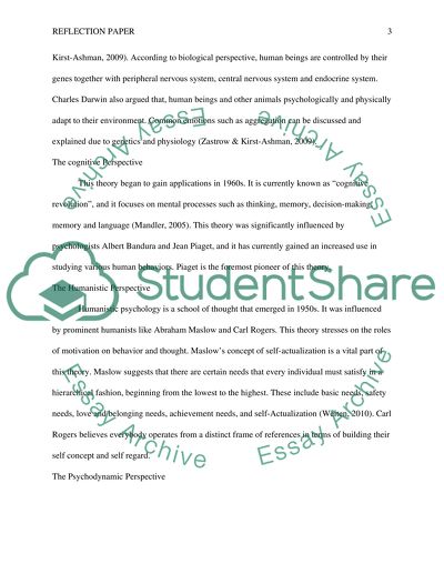 Understanding Human Behavior