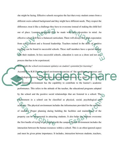 Effectiveness of Education