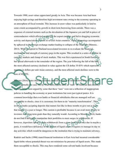 Asian and International Crisis