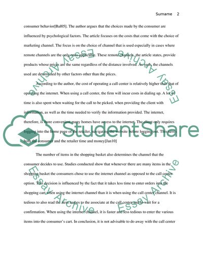 Wholesaling/Retailing and Direct Marketing