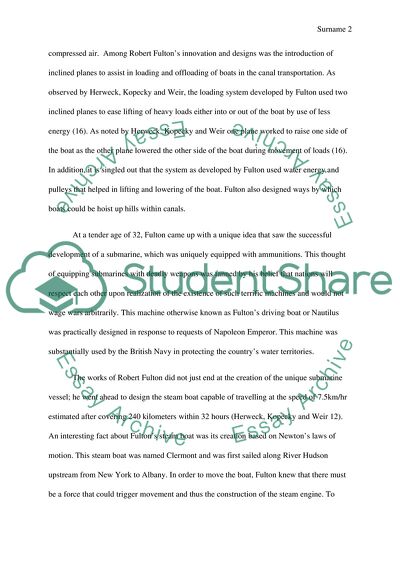 Engineering Works of Robert Fulton