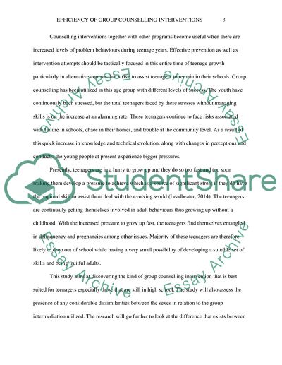 problem statement essay sample