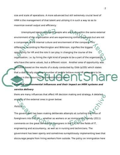 Human Resource Management